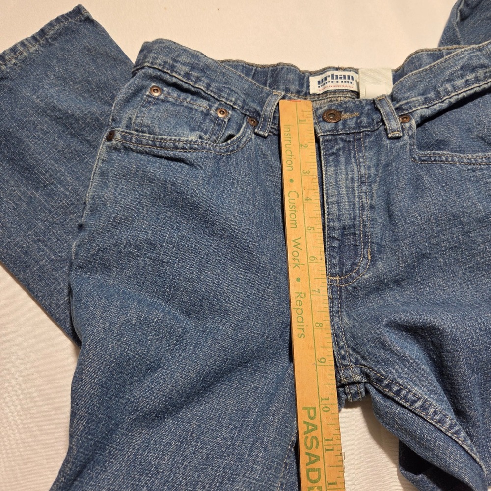 Urban Pipeline Boys Straight Leg Jeans Medium Wash Blue Denim Size 14 Regular - Picture 5 of 6